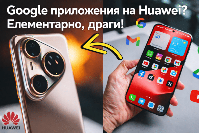 google huawei Забравете митовете: Новите Huawei телефони работят с любимите ви приложения без никакви компромиси