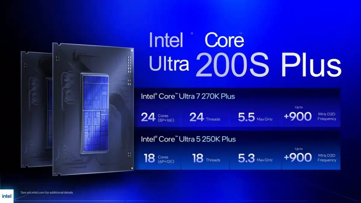 Intel неочаквано обяви настолните процесори Core Ultra 200S Plus с повече ядра, по-бърза памет и по-ниска цена
