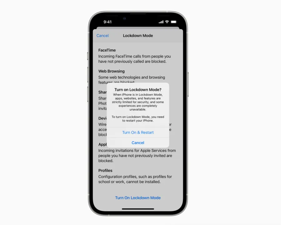 Apple: Lockdown Mode не позволи на хакерите да пробият нито едно устройство за 4 години
