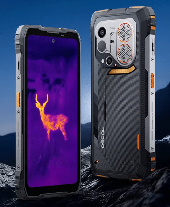 Запознайте се с OSCAL PILOT 6 – издръжлив смартфон с 10 000 mAh батерия, термовизионна камера и AI функции
