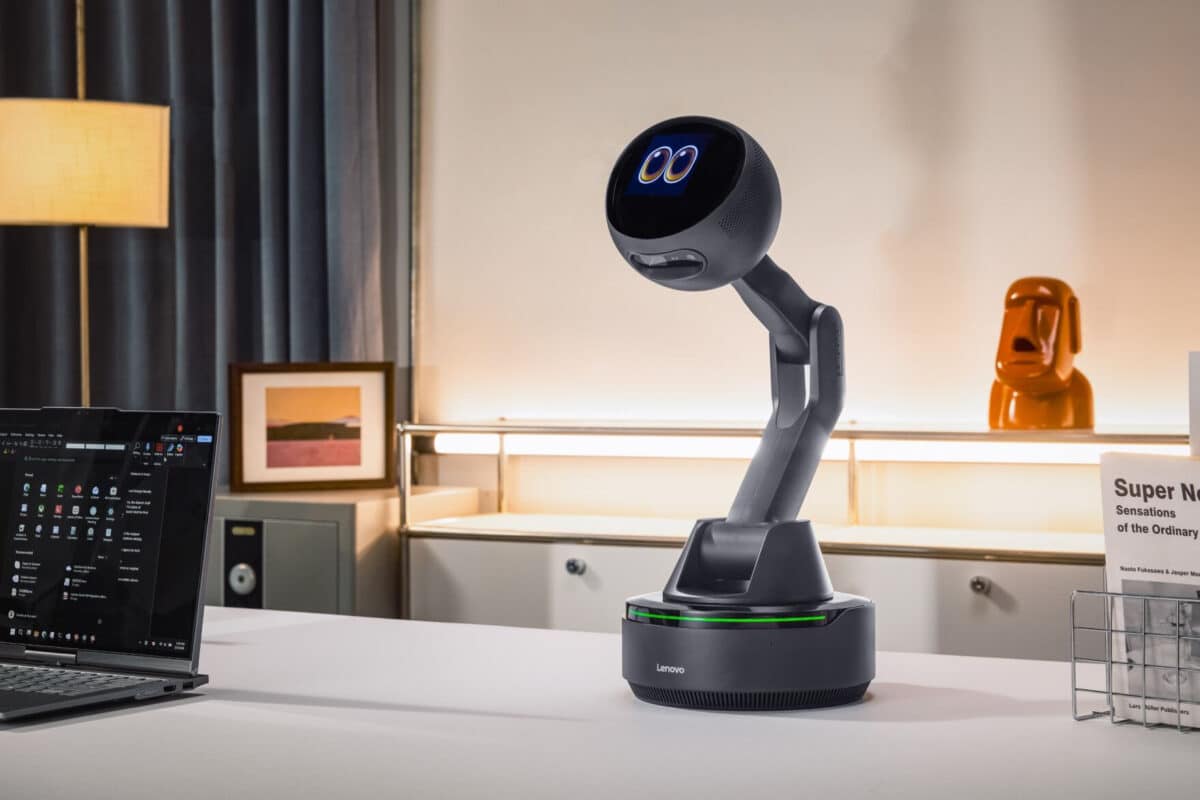 Lenovo представи AI Workmate Concept – концепция за роботизиран асистент с проектор и AI