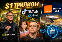 Седмицата в три новини: Nvidia гони $1 трилион, TikTok и Meta под пара, Orange залага на „доверен AI“
