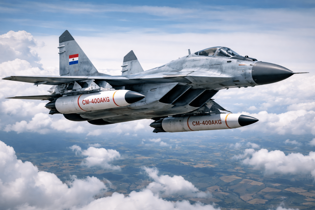 Сръбските МиГ-29 получават китайски ракети със скорост над Мах 6