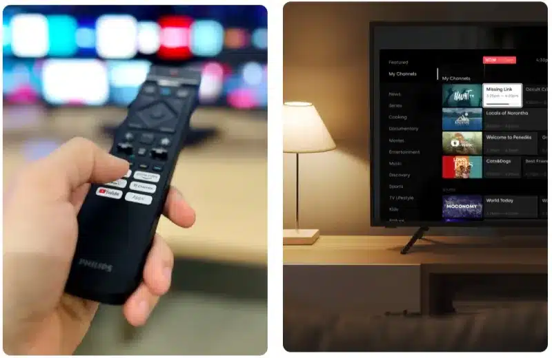Новите телевизори Philips ще преминат от Google TV към платформата Titan OS
