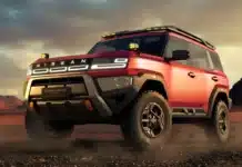 Новият Nissan Terrano има впечатляващ външен вид
