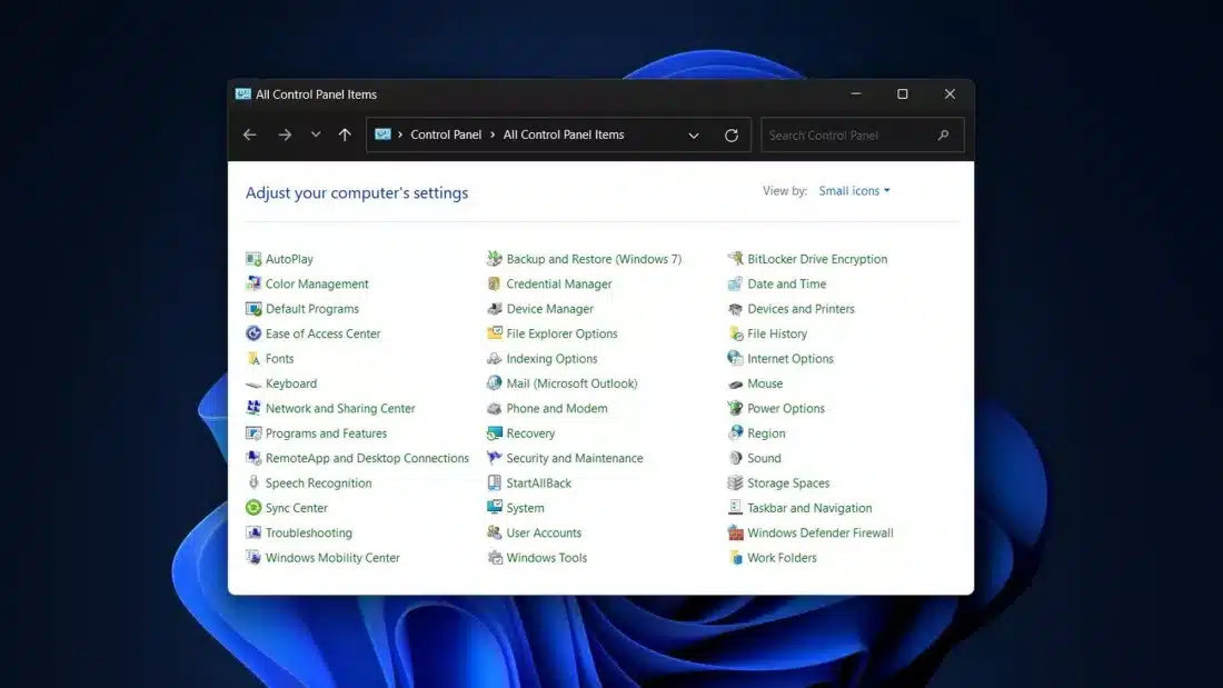 Microsoft ще премахне контролния панел в Windows 11