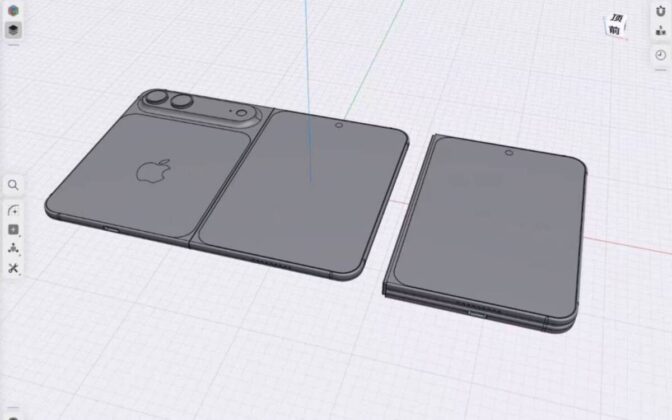 Apple не успя да премести камерата под екрана в iPhone Fold