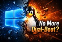 Престанах да използвам dual-boot и намерих по-добър начин да работя едновременно с Windows и Linux