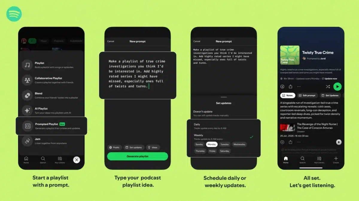 Spotify тества изкуствен интелект: „Плейлисти по заявка“ вече са достъпни за потребителите в седем държави