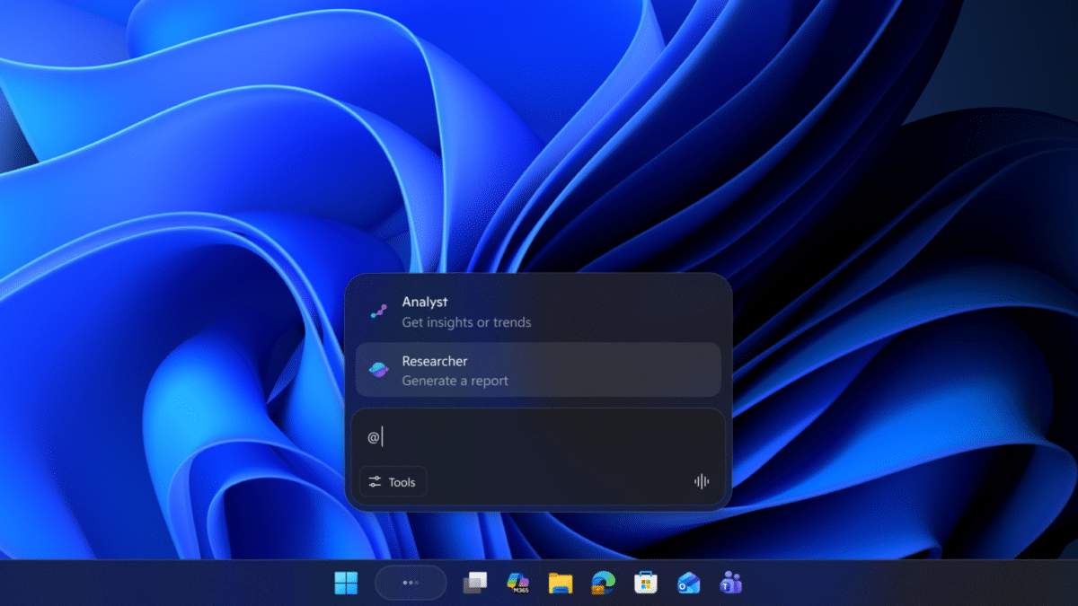 Microsoft добави AI-агент към лентата на задачите на Windows 11