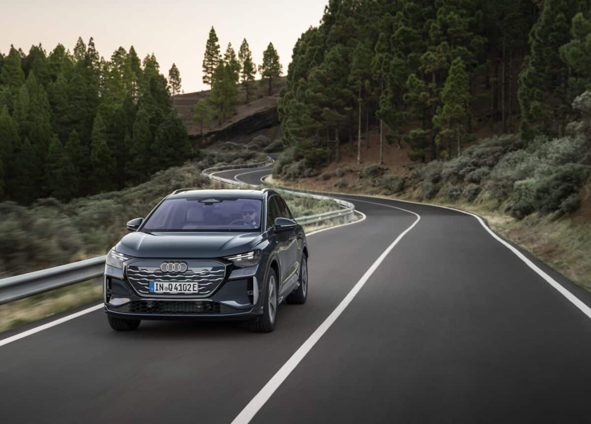 Audi обнови Q4 e-tron, който може да се зарежда за 27 минути