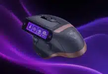 Новата мишка на Turtle Beach е снабдена с 2,25-инчов сензорен екран, сменяеми батерии и предлага 15 часа автономна работа