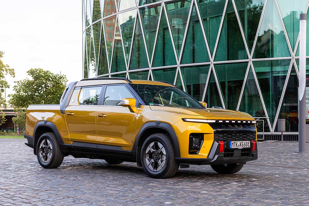 KGM Musso EV взе Red Dot 2026 с необичаен дизайн