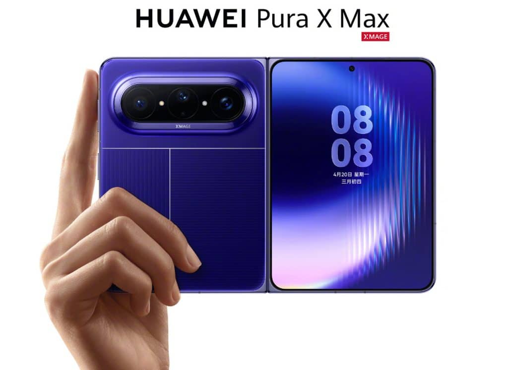 Huawei представи Pura X Max – първия в света сгъваем смартфон с наистина голям екран