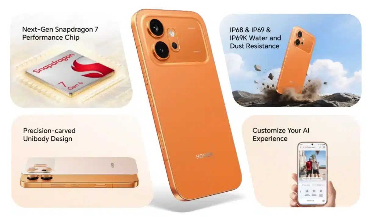 Honor 600 и 600 Pro са тук с изключително тънки рамки, мощни процесори Snapdragon, 7000 mAh батерии и 200MP камери