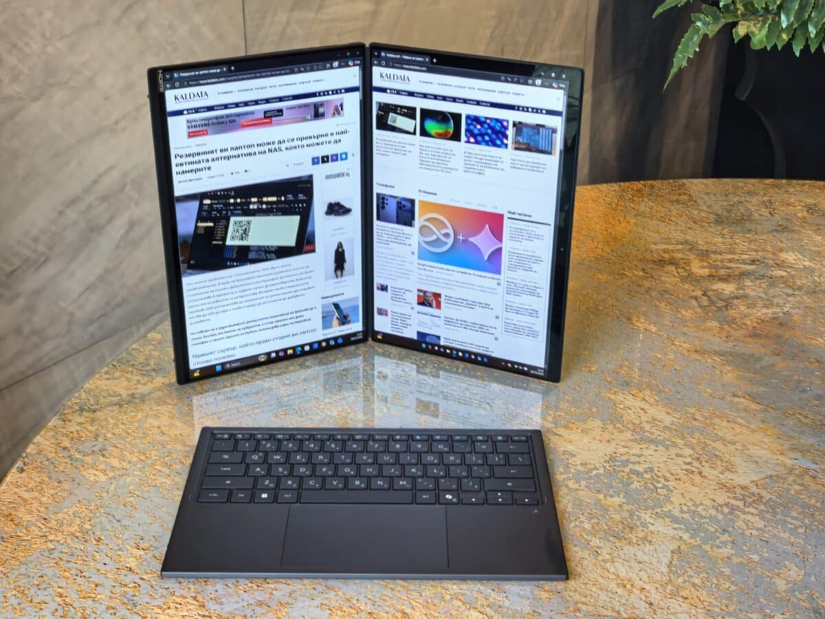 Два екрана, нула компромиси: ASUS Zenbook Duo 2026 е неочаквано добър