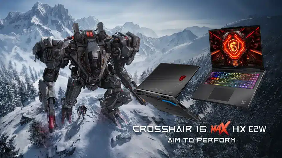 MSI представи новите си лаптопи Raider, Crosshair, Titan и Cyborg с новите процесори на Intel и видеокарти GeForce RTX 50