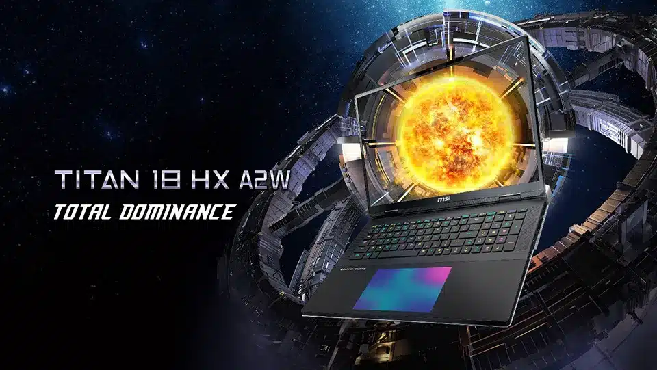 MSI представи новите си лаптопи Raider, Crosshair, Titan и Cyborg с новите процесори на Intel и видеокарти GeForce RTX 50