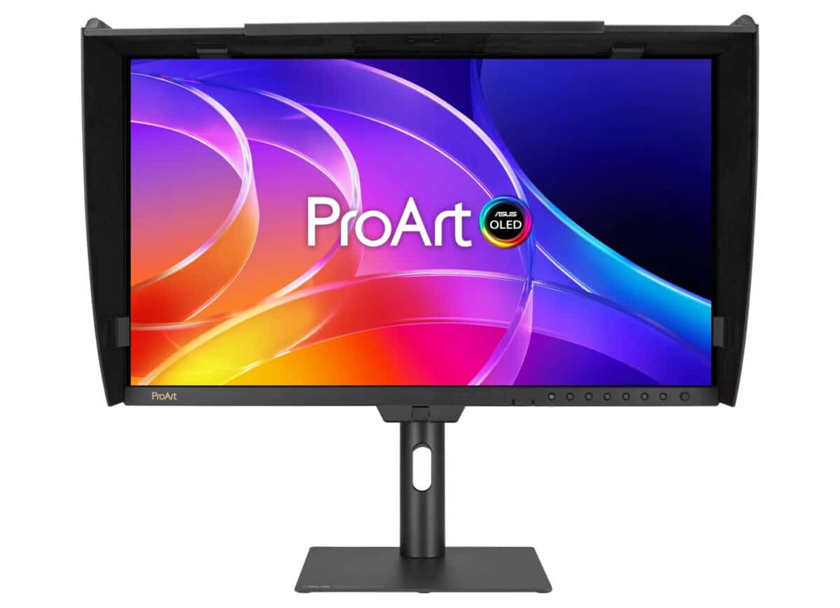 Asus представи професионалния монитор ProArt Display OLED PA32USD – 4K с 240Hz, 12G-SDI, Thunderbolt 4 и вграден колориметър