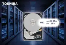 Toshiba представи серията твърди дискове M12 с технологията SMR и капацитет до 34TB