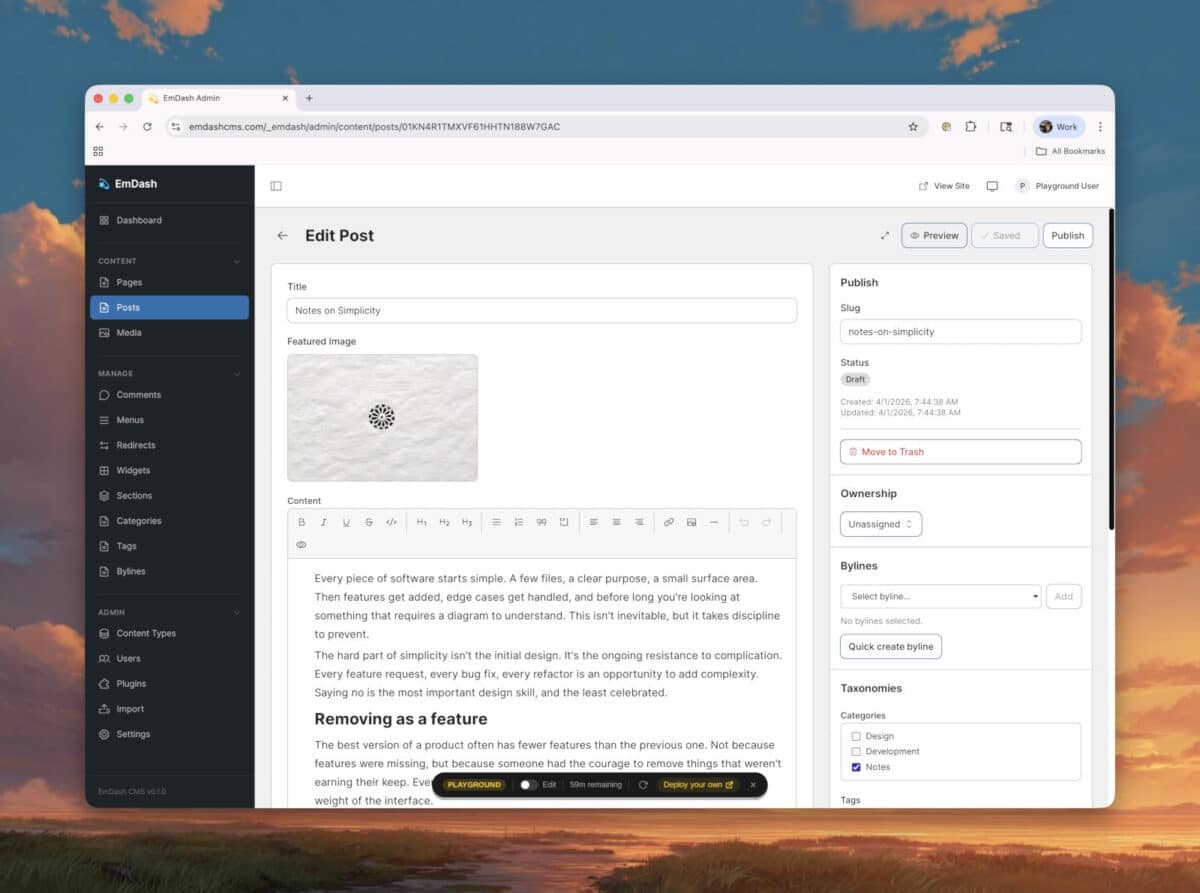 Cloudflare представи EmDash – „духовния наследник“ на WordPress