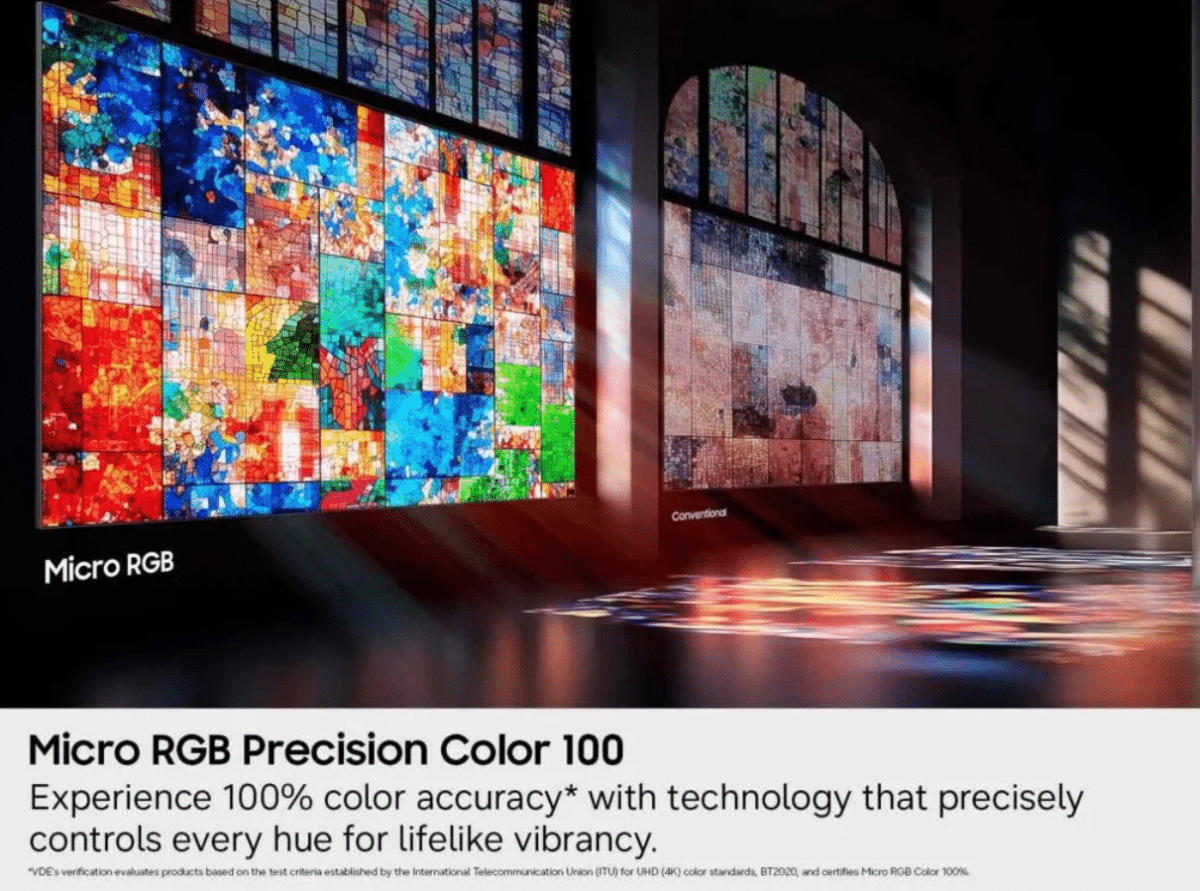 Samsung представи серията си телевизори Micro RGB 2026 с диагонали от 55 до 115 инча