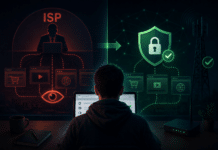 Изключих настройките по подразбиране на браузъра и интернет доставчикът ми внезапно спря да вижда историята ми