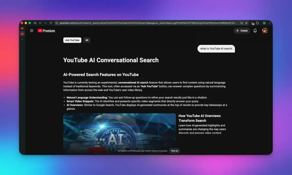 YouTube се превръща в търсачка, благодарение на нова функция