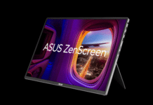 Asus пусна преносимия 16-инчов OLED-монитор ZenScreen MQ16FC