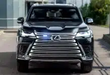 Бронираният Lexus LX 700 издържа на куршуми и гранати