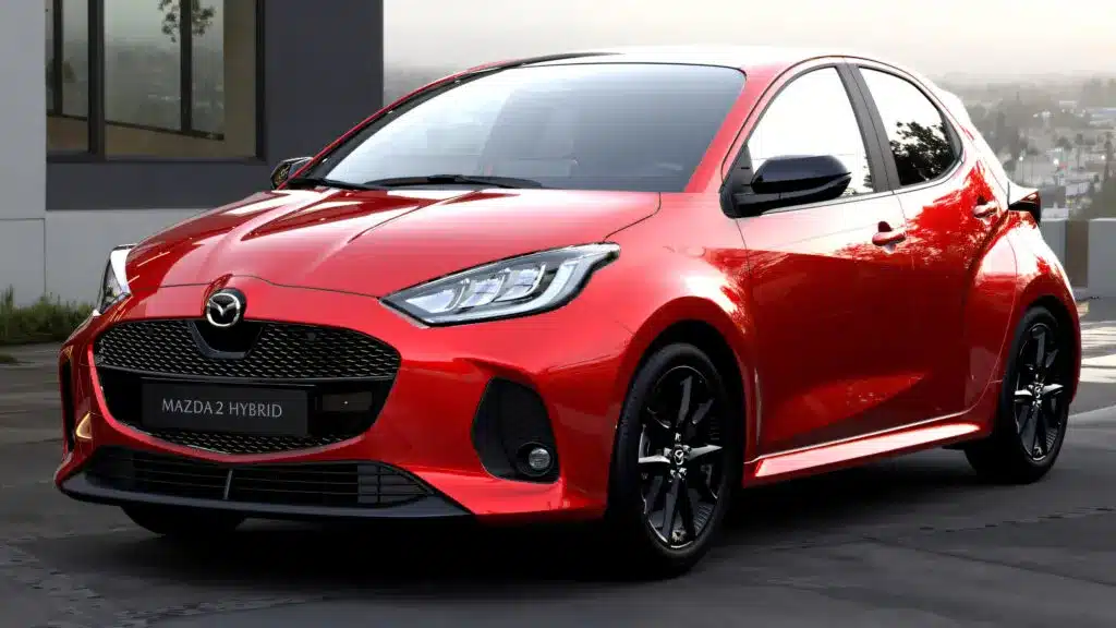 Mazda обнови хибридната Mazda2 за Европа