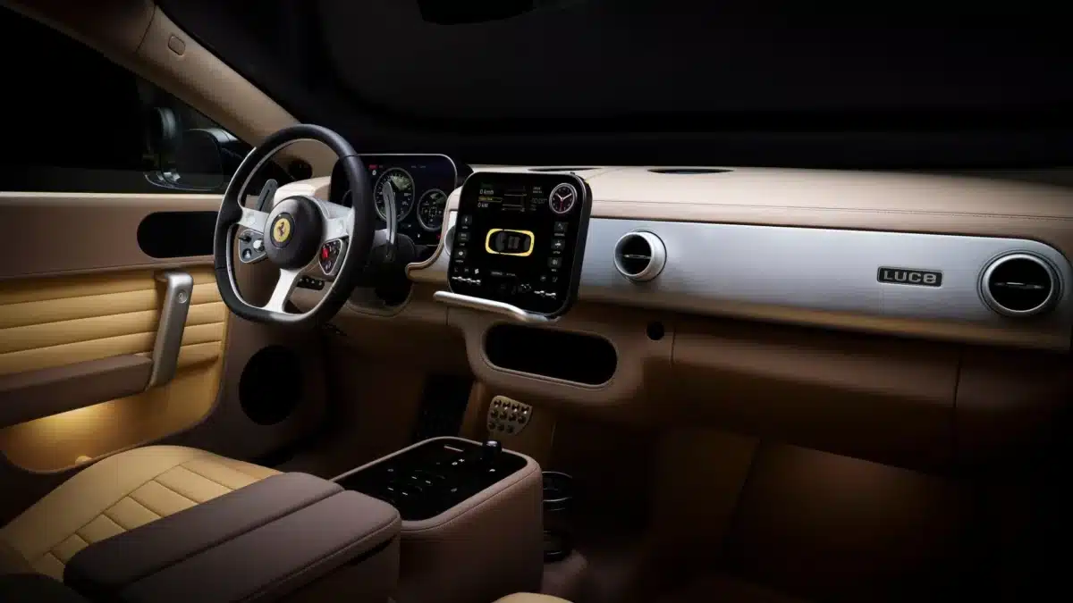 Ferrari представи Luce – първия си електромобил на цена от €550 000, създаден съвместно с бившия главен дизайнер на Apple