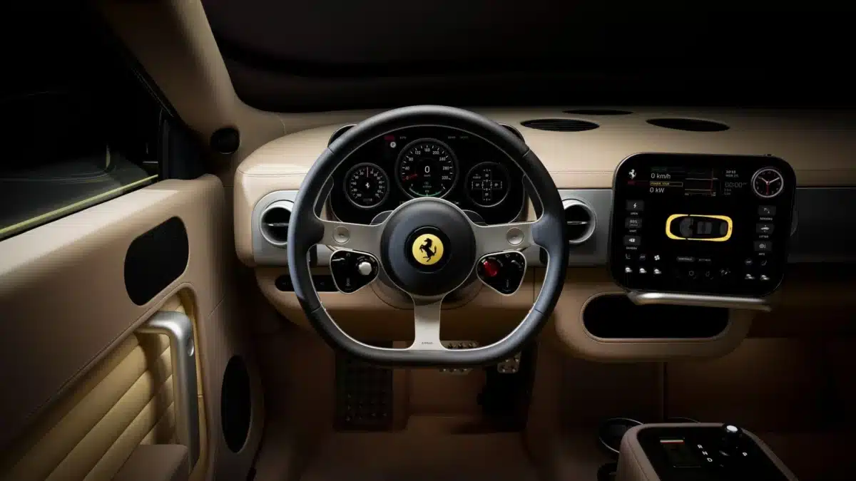 Ferrari представи Luce – първия си електромобил на цена от €550 000, създаден съвместно с бившия главен дизайнер на Apple
