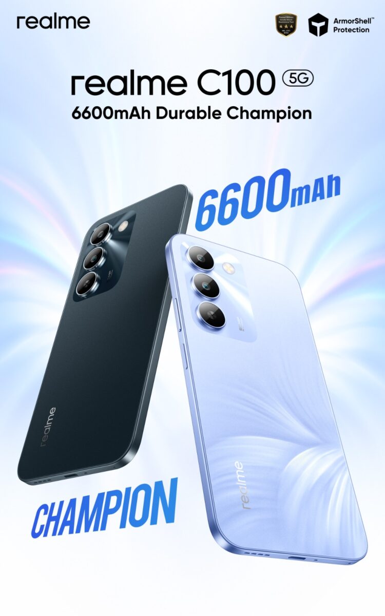 realme C100 5G дебютира в Европа с огромна батерия, 144Hz дисплей и цена, насочена към масовия потребител