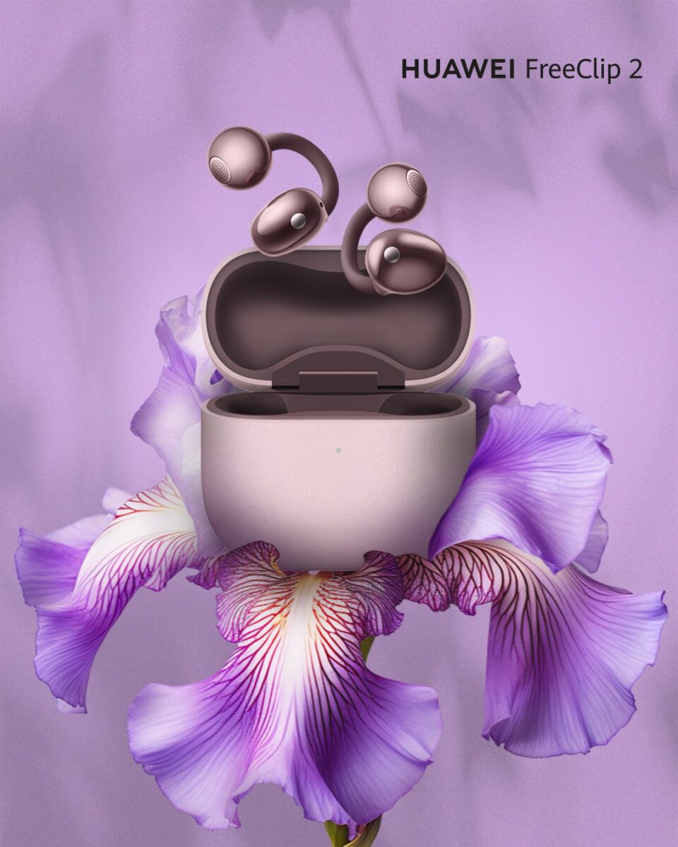 HUAWEI FreeClip 2 добавя Berry Purple към цветовата си гама