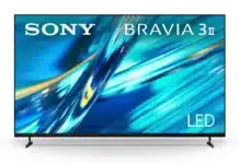 Sony представи Bravia 3II: AI процесор, 4K гейминг и модели с диагонал до 100 инча