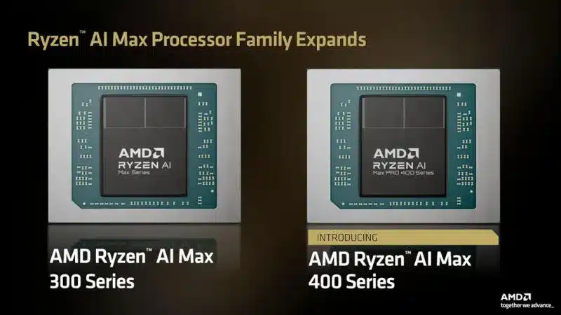 AMD представи процесорите Ryzen AI Max 400 – Zen 5, мощна графика и до 192GB унифицирана памет