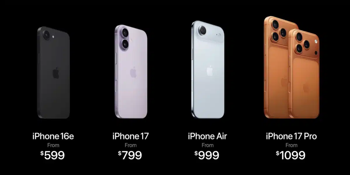 Apple обяви, че серията iPhone 17 официално е най-популярната в историята