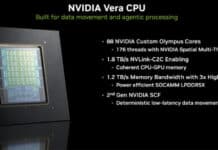 Nvidia Vera разгроми флагманите Intel Xeon и AMD EPYC в тестовете за сървърни процесори