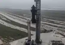 SpaceX отложи за втори път изстрелването на мегаракетата си Starship V3