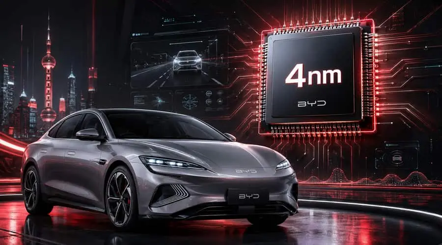 Нова ера за автономното шофиране: BYD представи първия китайски 4nm чип за управление на автомобилите