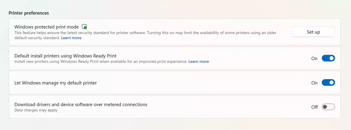 Ready Print е най-голямата промяна на системата за принтиране в Windows от години насам