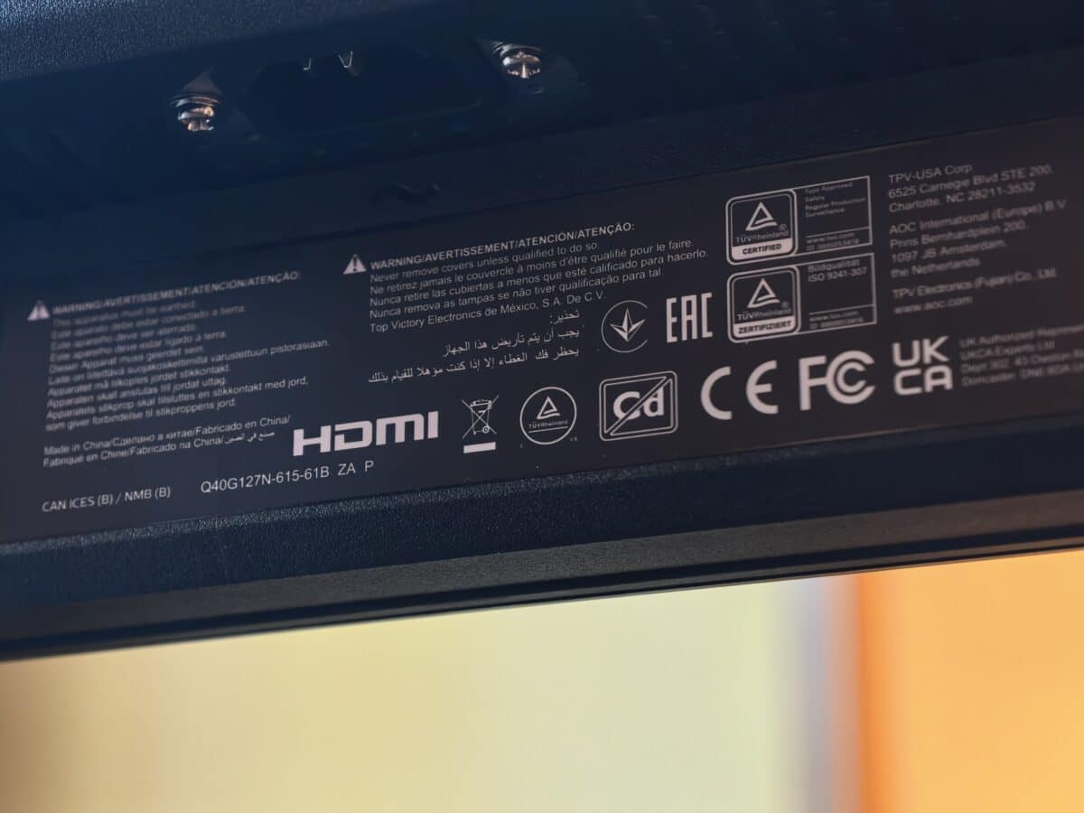 AOC Q27G4ZD: OLED картината вече не е само за богатите геймъри