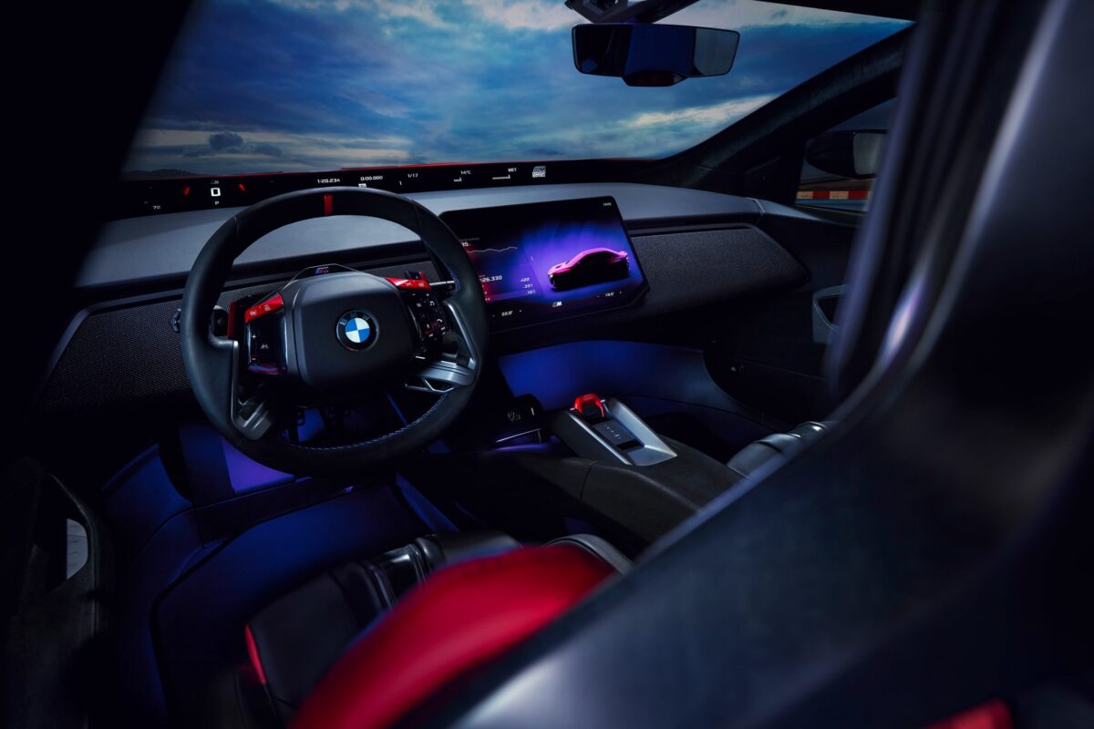 BMW представи концептуалния модел на електрическия спортен автомобил Neue Klasse M