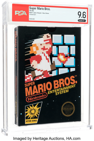 Най-скъпата видеоигра в историята: запечатана Super Mario Bros. от 1985 година беше продадена за 3 млн. долара