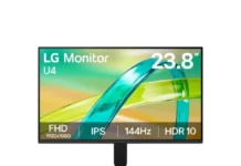 LG пусна на пазара супер достъпен 24-инчов 144Hz монитор