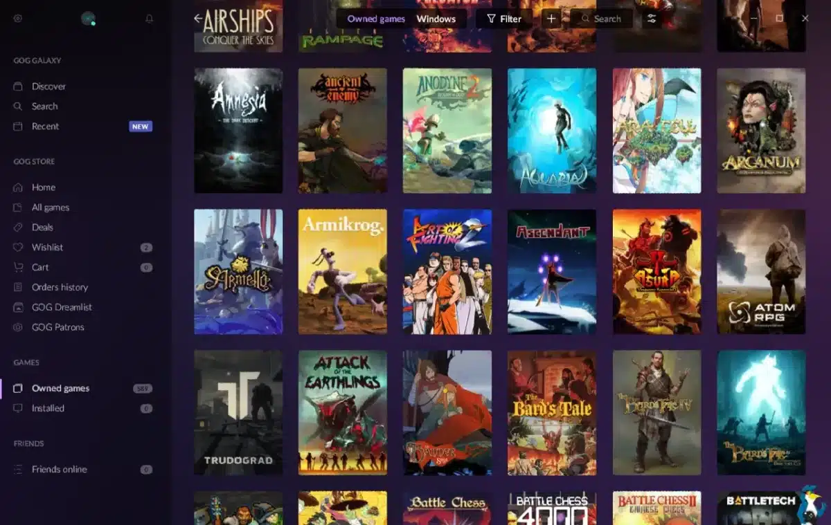 GOG Galaxy официално ще бъде достъпна за Linux и утвърждава тази ОС като пълноценна алтернатива за геймърите