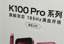 Новият постер на Redmi K100 Pro разкрива дизайна и потвърждава наличието на дисплей с честота 185 Hz и двуядрен процесор