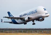 Летящият кит на Airbus кацна в Бургас – рядък шанс да го видите на живо