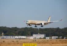 24 часа и 24 минути без кацане: Airbus прелетя 23 076 км с новия A350-1000ULR
